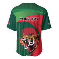 Royal Bengal Tiger Bangladesh Personalized Baseball Jersey - Wonder Print Shop