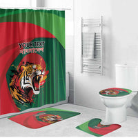 Royal Bengal Tiger Bangladesh Personalized Bathroom Set - Wonder Print Shop