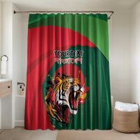 Royal Bengal Tiger Bangladesh Personalized Bathroom Set - Wonder Print Shop