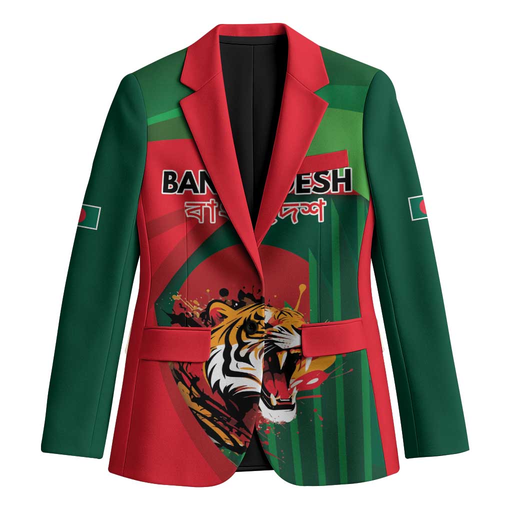 Royal Bengal Tiger Bangladesh Personalized Blazer - Wonder Print Shop
