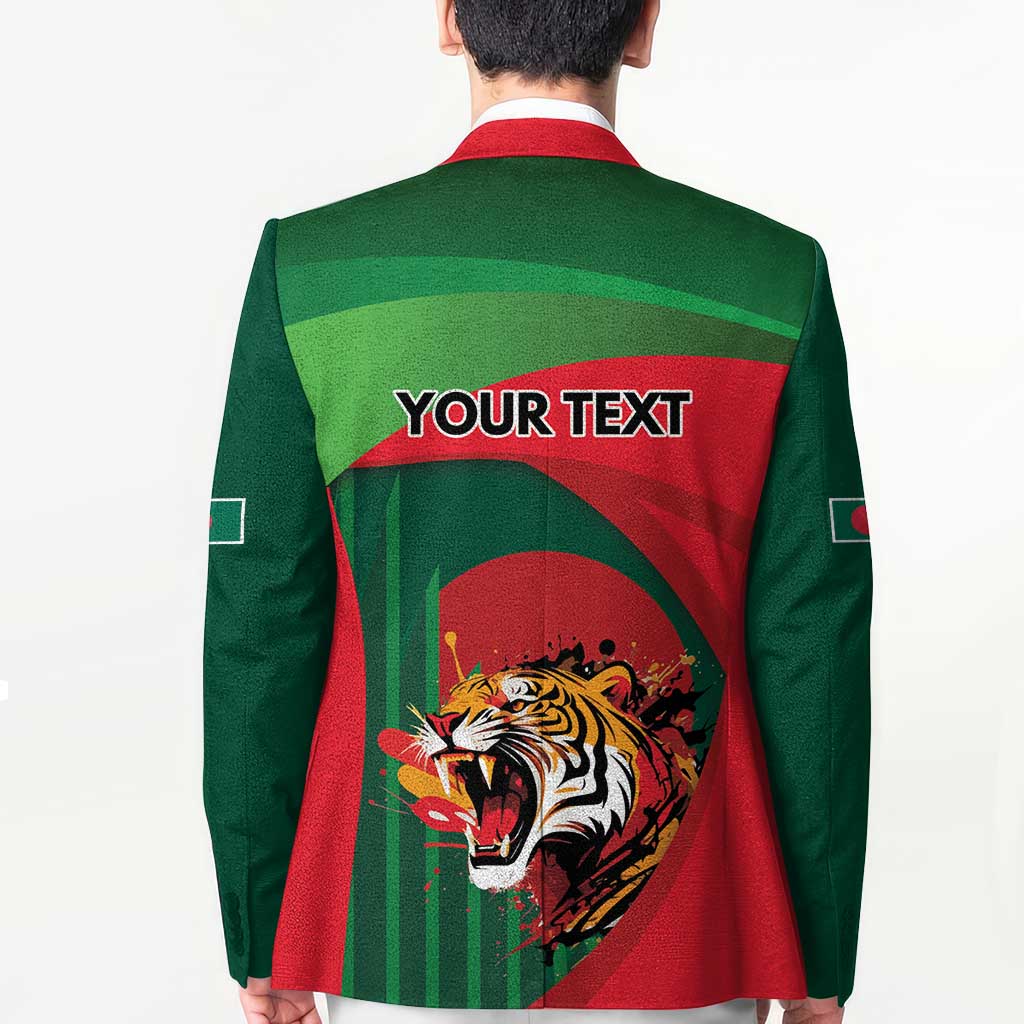 Royal Bengal Tiger Bangladesh Personalized Blazer - Wonder Print Shop