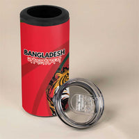 Royal Bengal Tiger Bangladesh Personalized 4 in 1 Can Cooler Tumbler - Wonder Print Shop