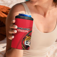 Royal Bengal Tiger Bangladesh Personalized 4 in 1 Can Cooler Tumbler - Wonder Print Shop