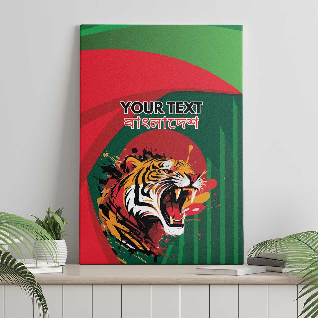 Royal Bengal Tiger Bangladesh Personalized Canvas Wall Art - Wonder Print Shop