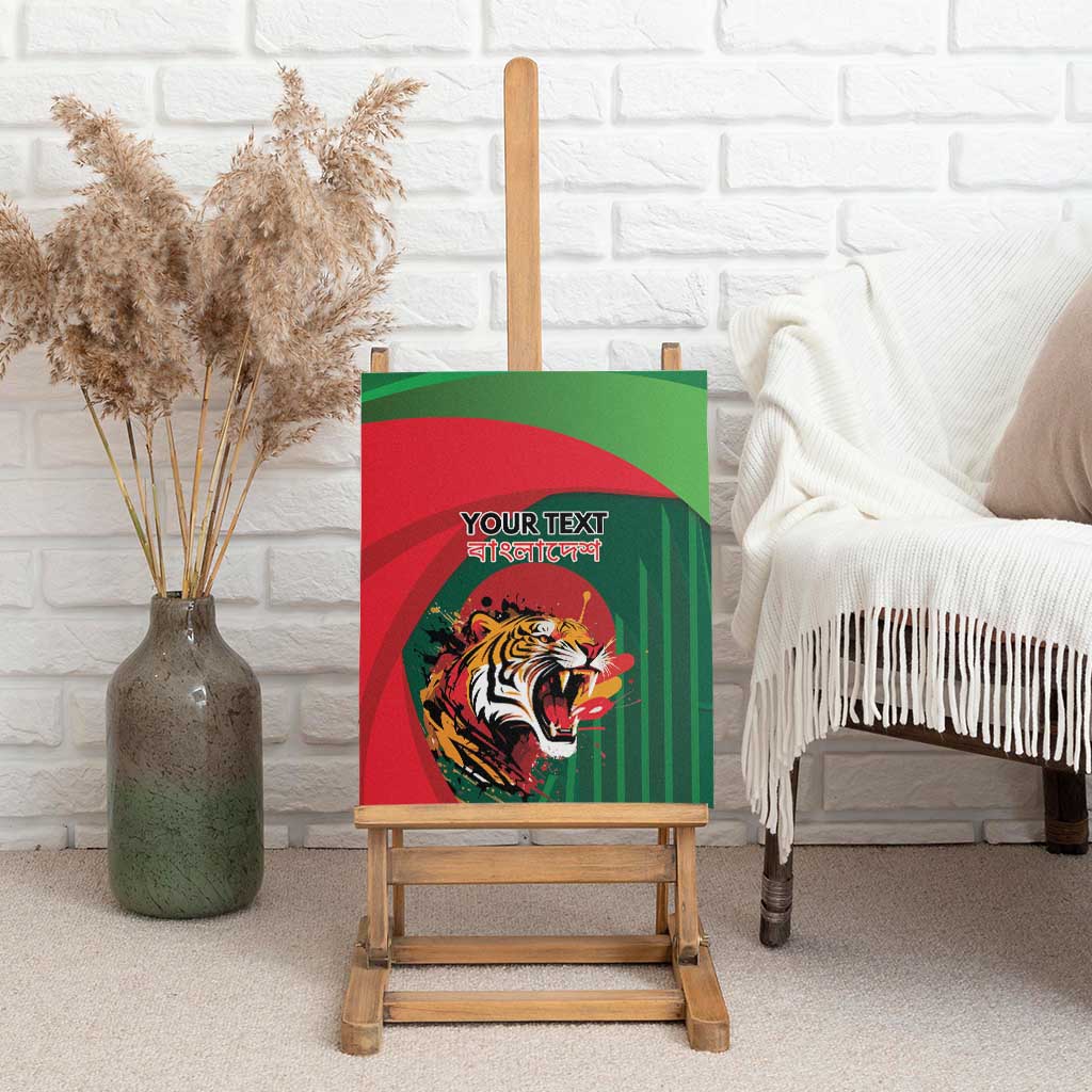 Royal Bengal Tiger Bangladesh Personalized Canvas Wall Art - Wonder Print Shop
