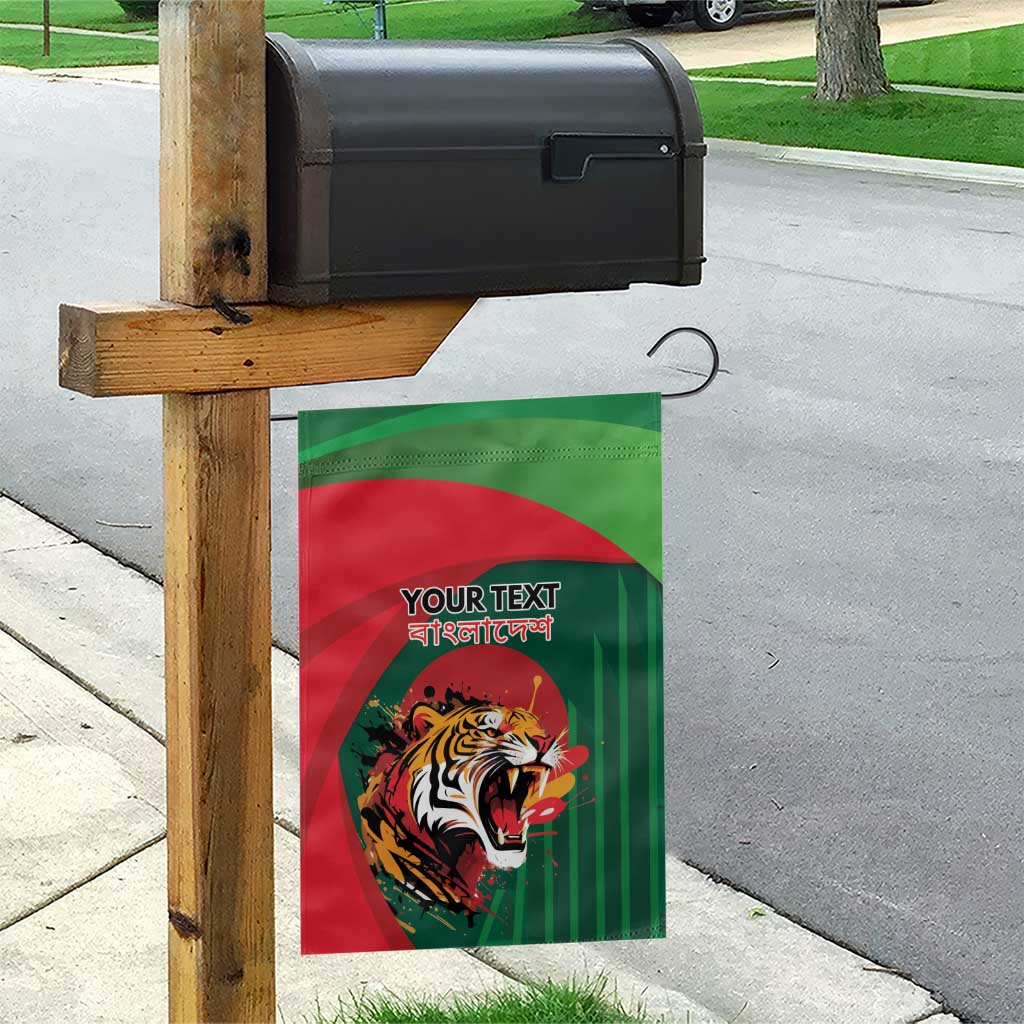 Royal Bengal Tiger Bangladesh Personalized Garden Flag - Wonder Print Shop