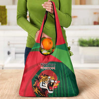 Royal Bengal Tiger Bangladesh Personalized Grocery Bag - Wonder Print Shop