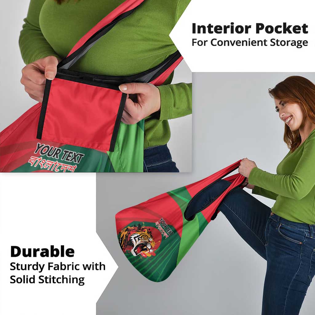 Royal Bengal Tiger Bangladesh Personalized Grocery Bag - Wonder Print Shop