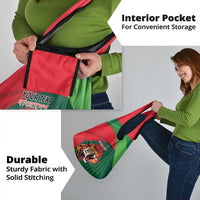 Royal Bengal Tiger Bangladesh Personalized Grocery Bag - Wonder Print Shop