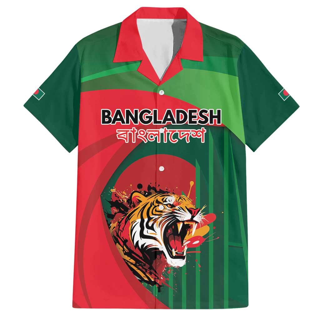 Royal Bengal Tiger Bangladesh Personalized Hawaiian Shirt - Wonder Print Shop