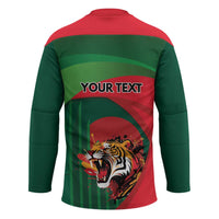 Royal Bengal Tiger Bangladesh Personalized Hockey Jersey - Wonder Print Shop