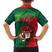 Royal Bengal Tiger Bangladesh Personalized Kid Hawaiian Shirt - Wonder Print Shop