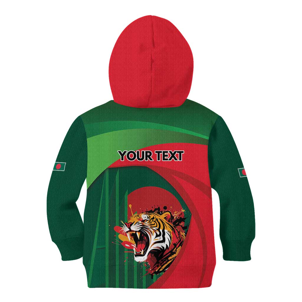 Royal Bengal Tiger Bangladesh Personalized Kid Hoodie - Wonder Print Shop