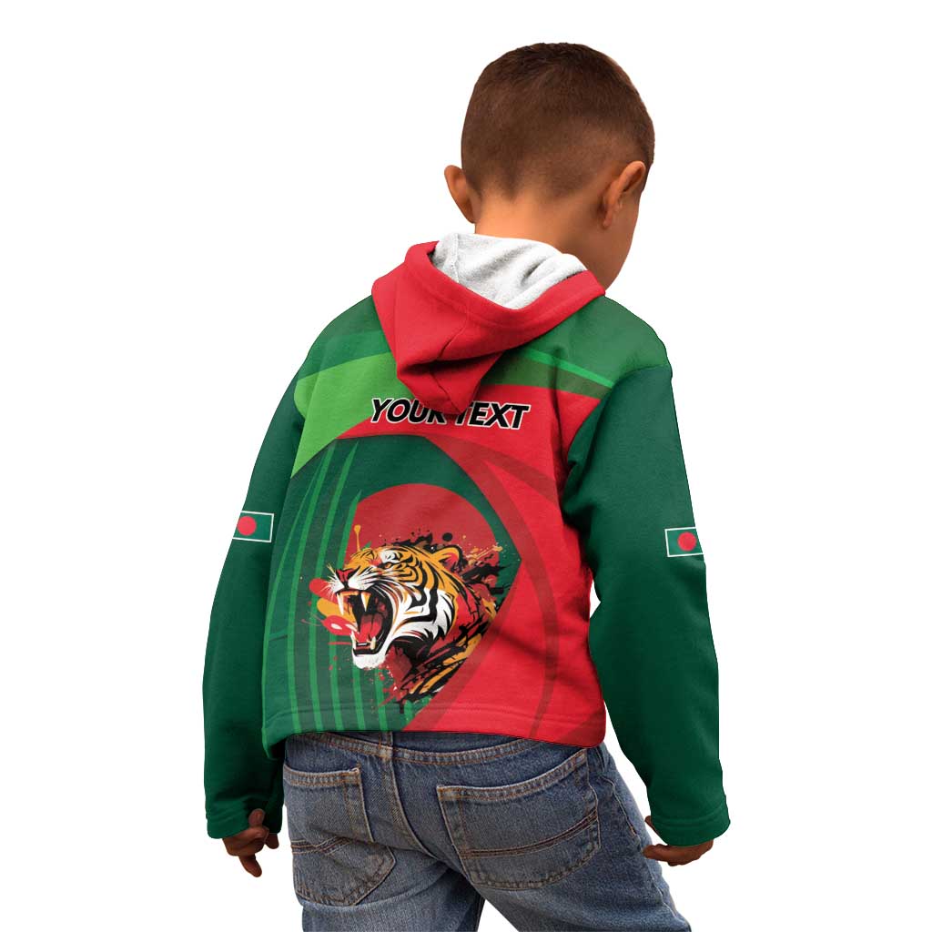 Royal Bengal Tiger Bangladesh Personalized Kid Hoodie - Wonder Print Shop