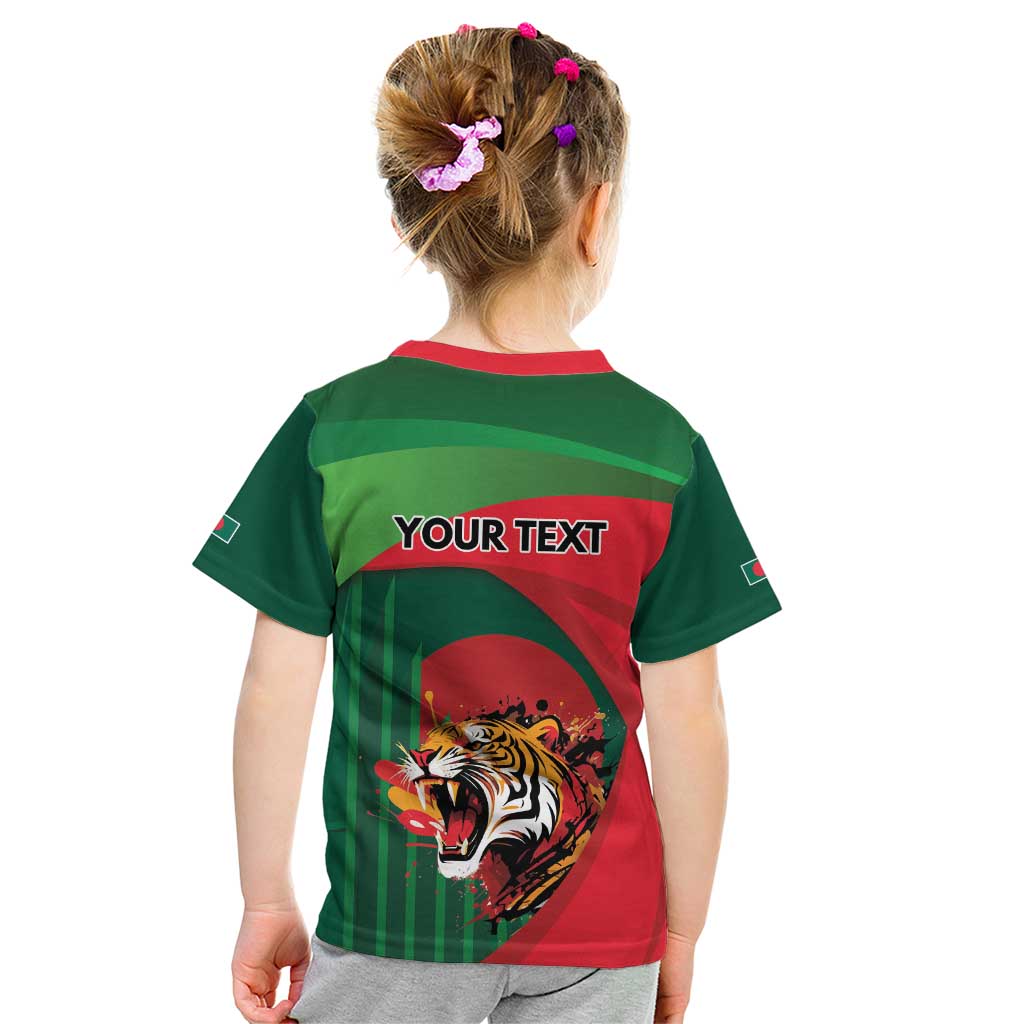Royal Bengal Tiger Bangladesh Personalized Kid T Shirt - Wonder Print Shop