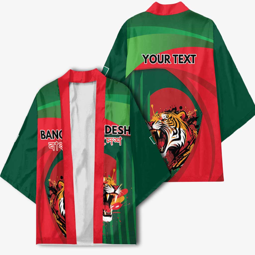 Royal Bengal Tiger Bangladesh Personalized Kimono - Wonder Print Shop