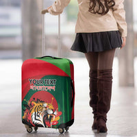 Royal Bengal Tiger Bangladesh Personalized Luggage Cover - Wonder Print Shop