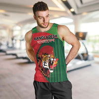 Royal Bengal Tiger Bangladesh Personalized Men Tank Top - Wonder Print Shop