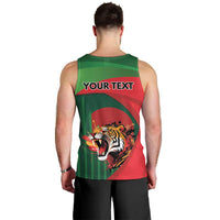 Royal Bengal Tiger Bangladesh Personalized Men Tank Top - Wonder Print Shop