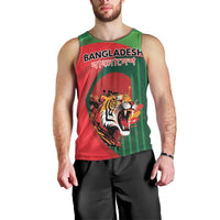 Royal Bengal Tiger Bangladesh Personalized Men Tank Top - Wonder Print Shop