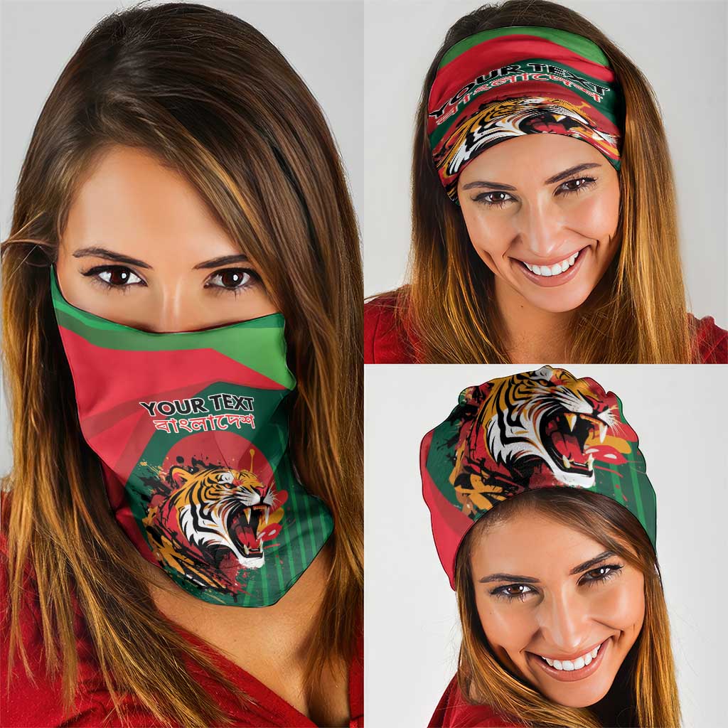 Royal Bengal Tiger Bangladesh Personalized Neck Gaiter - Wonder Print Shop