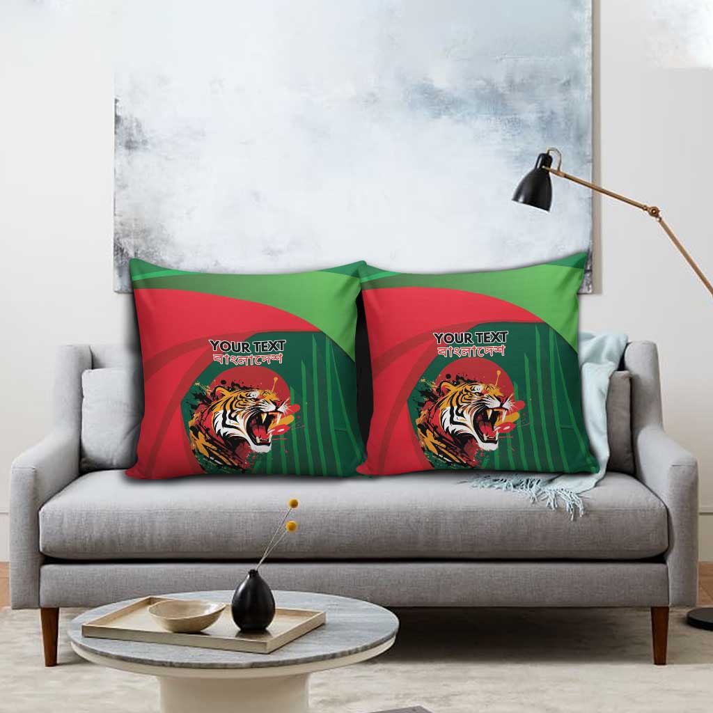 Royal Bengal Tiger Bangladesh Personalized Pillow Cover - Wonder Print Shop