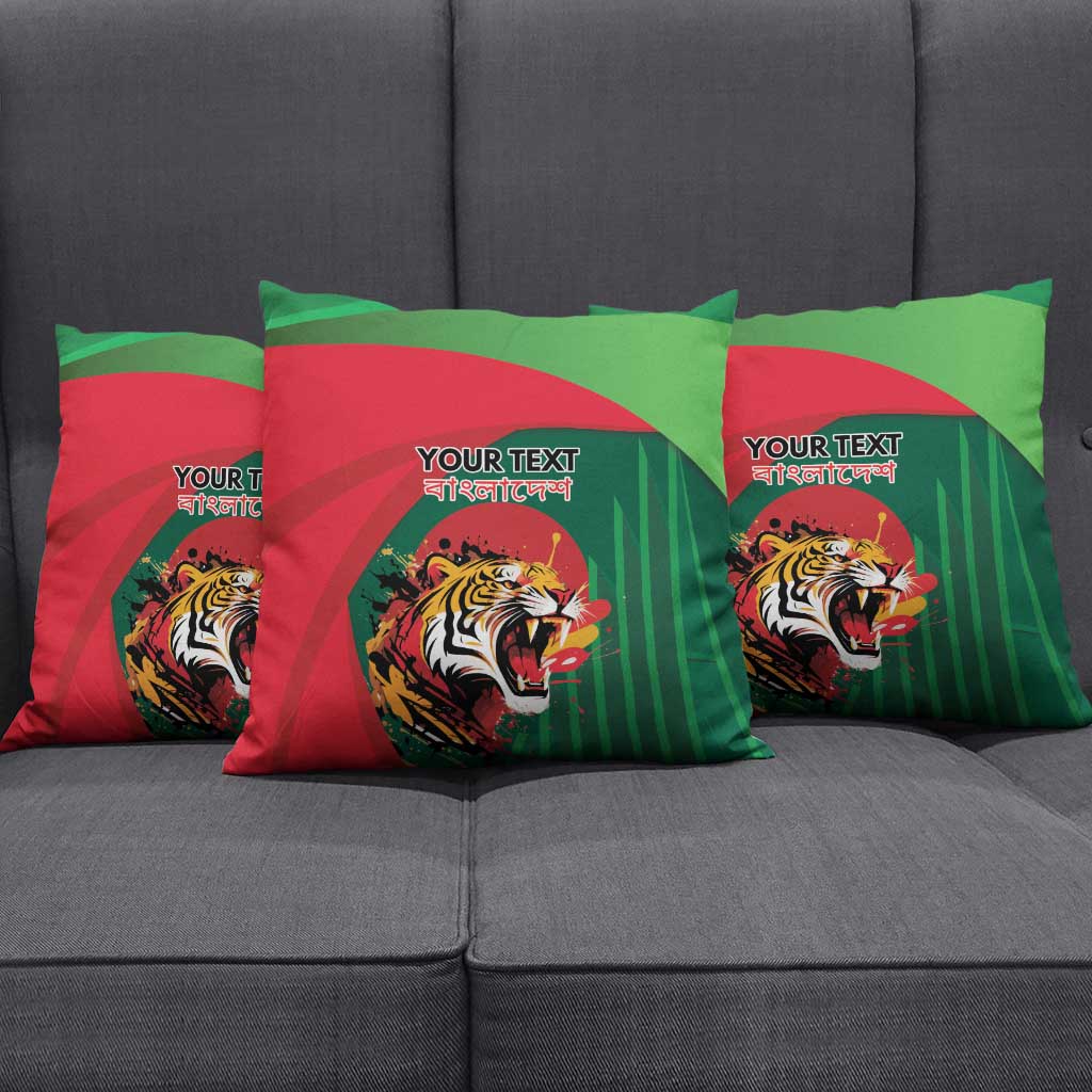 Royal Bengal Tiger Bangladesh Personalized Pillow Cover - Wonder Print Shop