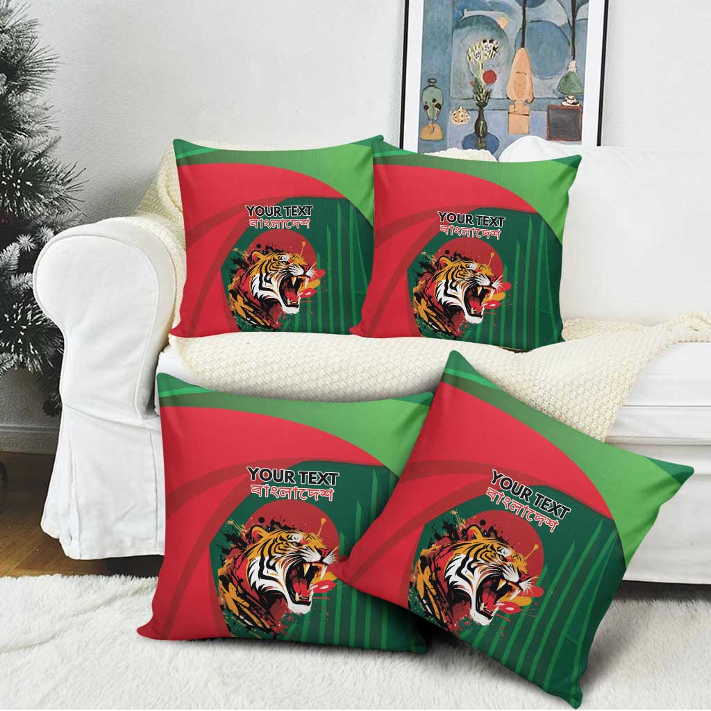 Royal Bengal Tiger Bangladesh Personalized Pillow Cover - Wonder Print Shop