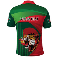 Royal Bengal Tiger Bangladesh Personalized Polo Shirt - Wonder Print Shop