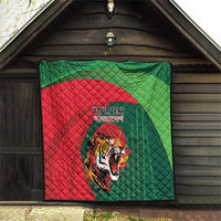 Royal Bengal Tiger Bangladesh Personalized Quilt - Wonder Print Shop