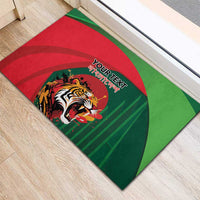 Royal Bengal Tiger Bangladesh Personalized Rubber Doormat - Wonder Print Shop