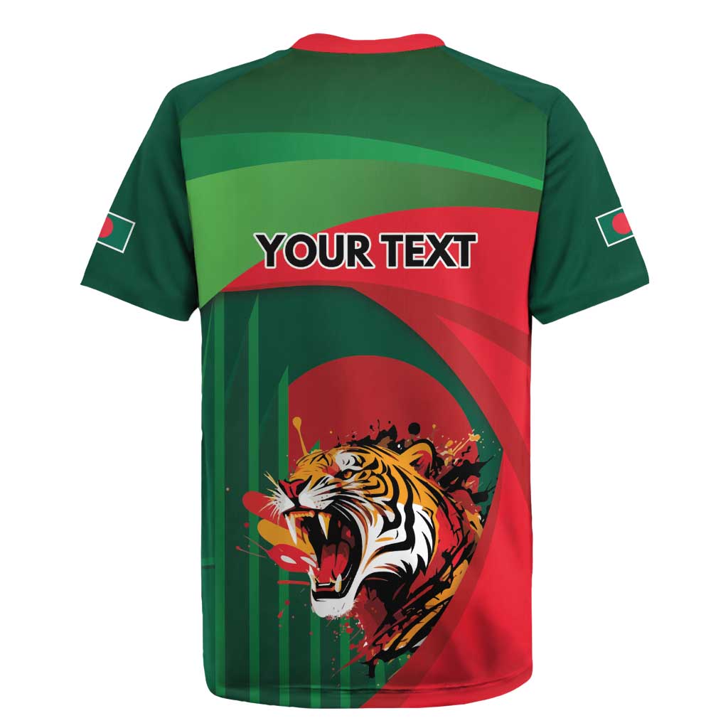 Royal Bengal Tiger Bangladesh Personalized Rugby Jersey - Wonder Print Shop