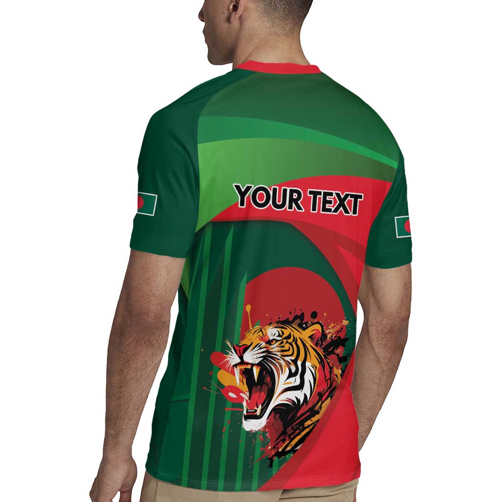 Royal Bengal Tiger Bangladesh Personalized Rugby Jersey - Wonder Print Shop