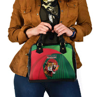 Royal Bengal Tiger Bangladesh Personalized Shoulder Handbag - Wonder Print Shop