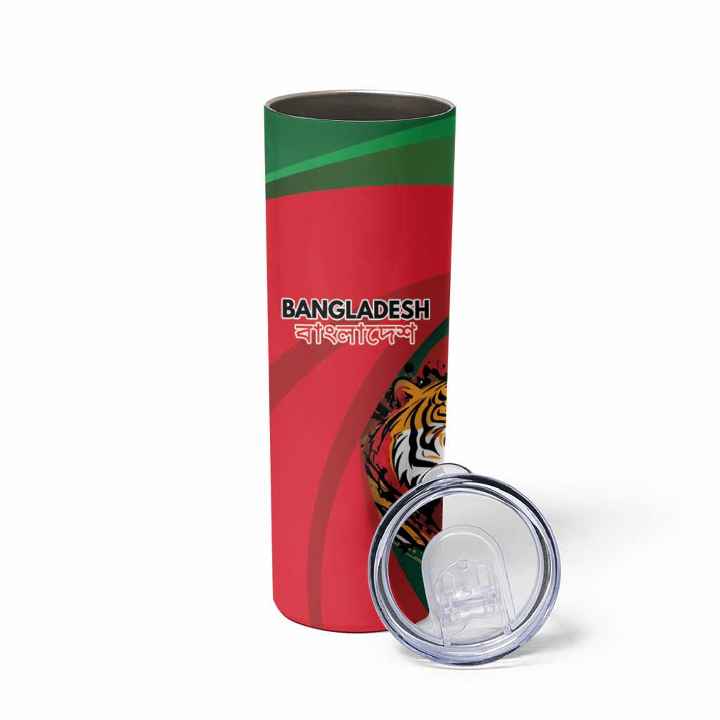 Royal Bengal Tiger Bangladesh Personalized Skinny Tumbler - Wonder Print Shop