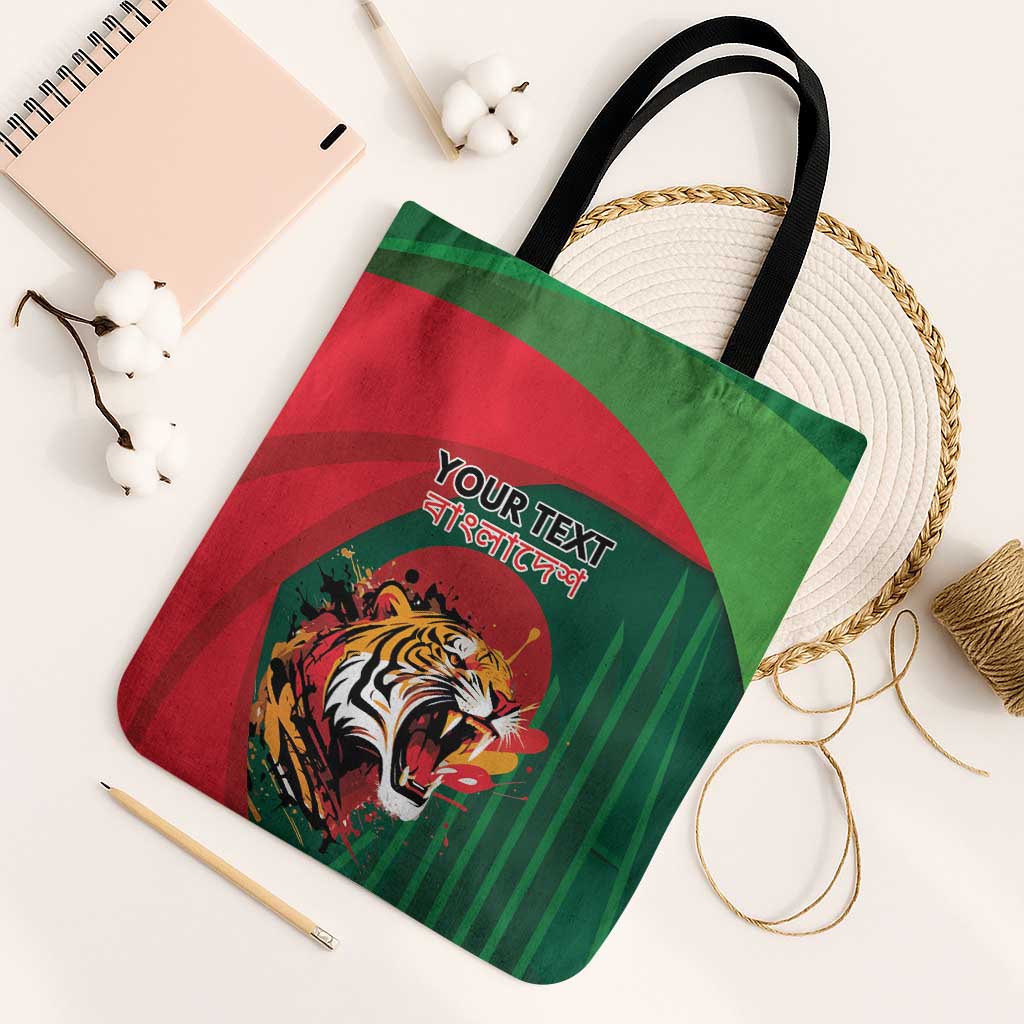 Royal Bengal Tiger Bangladesh Personalized Tote Bag - Wonder Print Shop