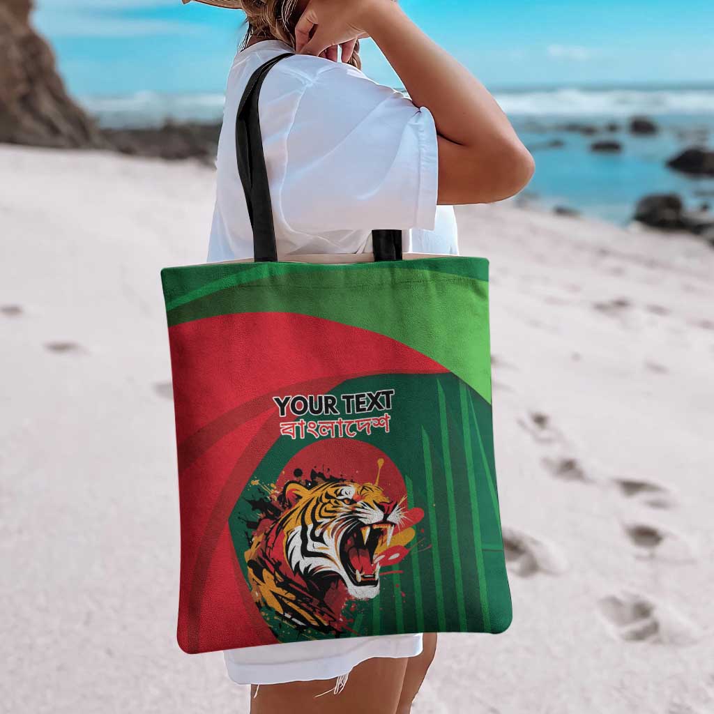 Royal Bengal Tiger Bangladesh Personalized Tote Bag - Wonder Print Shop