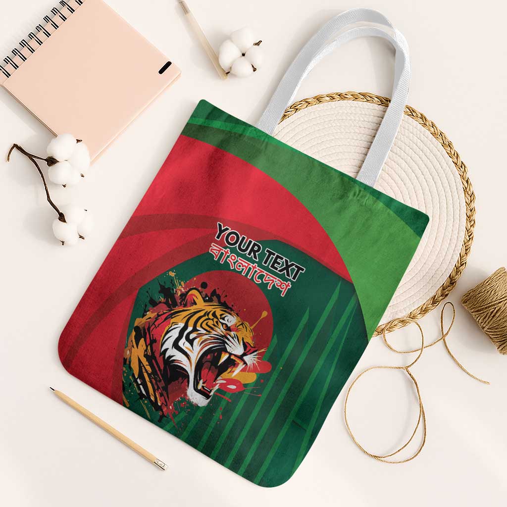 Royal Bengal Tiger Bangladesh Personalized Tote Bag - Wonder Print Shop