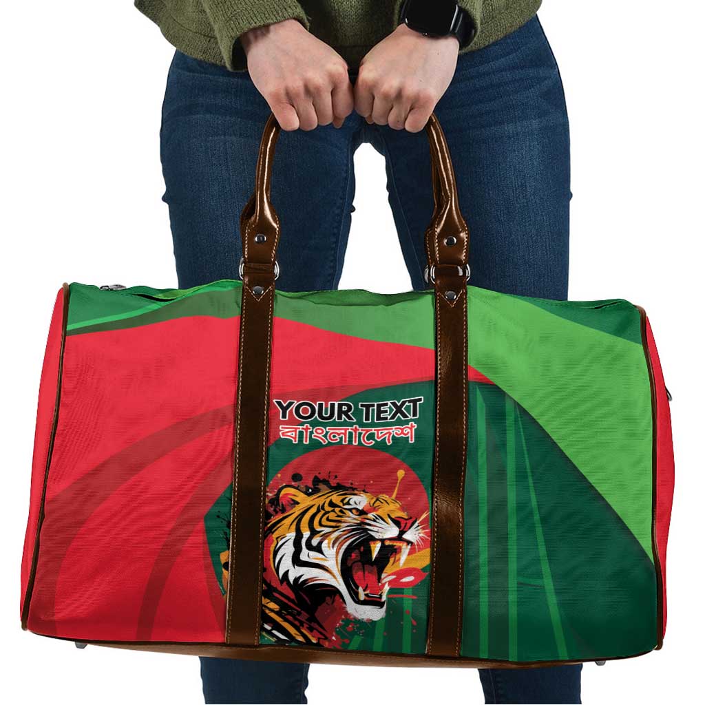 Royal Bengal Tiger Bangladesh Personalized Travel Bag - Wonder Print Shop