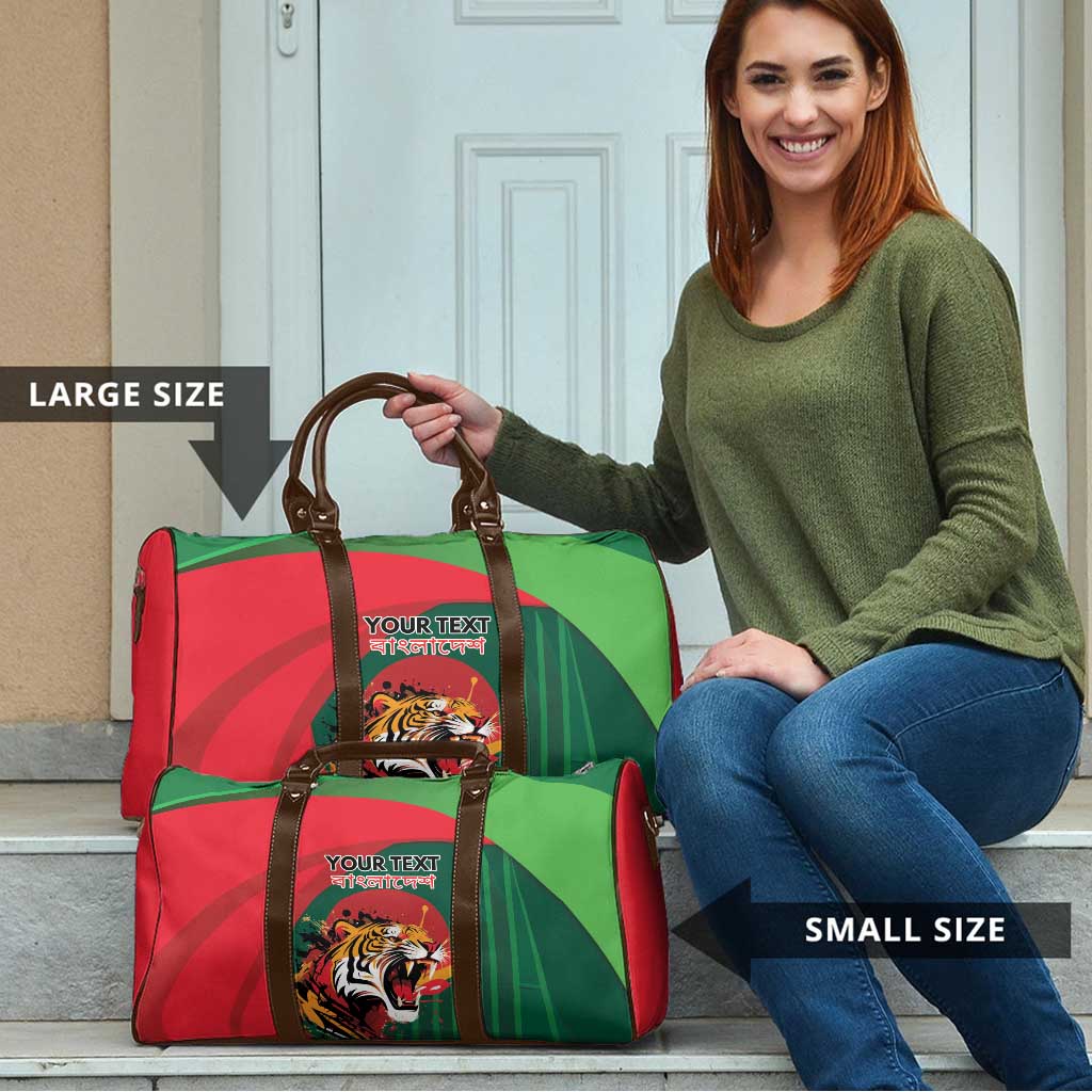 Royal Bengal Tiger Bangladesh Personalized Travel Bag - Wonder Print Shop