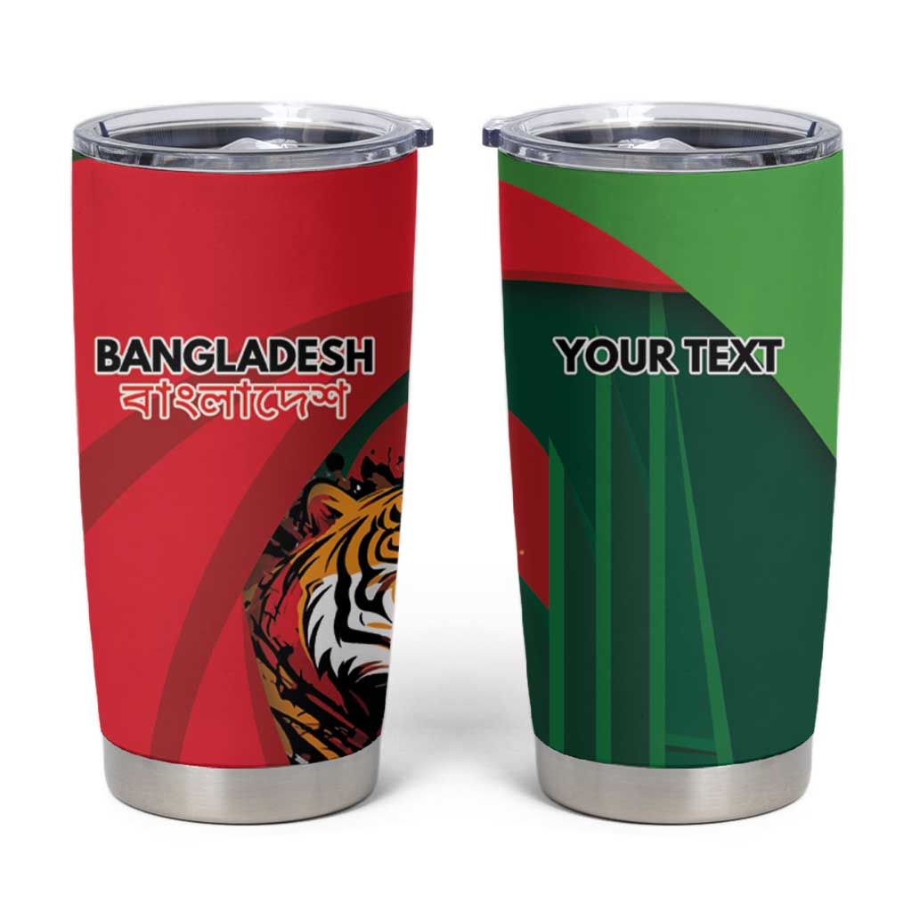 Royal Bengal Tiger Bangladesh Personalized Tumbler Cup - Wonder Print Shop