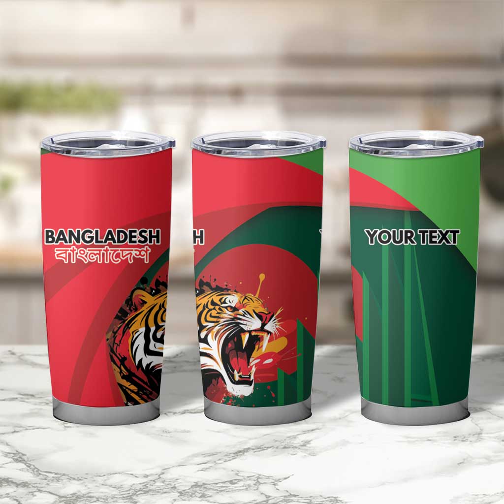 Royal Bengal Tiger Bangladesh Personalized Tumbler Cup - Wonder Print Shop
