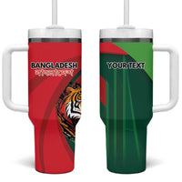 Royal Bengal Tiger Bangladesh Personalized Tumbler With Handle - Wonder Print Shop