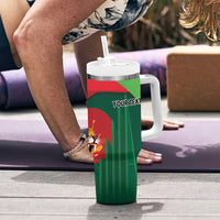 Royal Bengal Tiger Bangladesh Personalized Tumbler With Handle - Wonder Print Shop