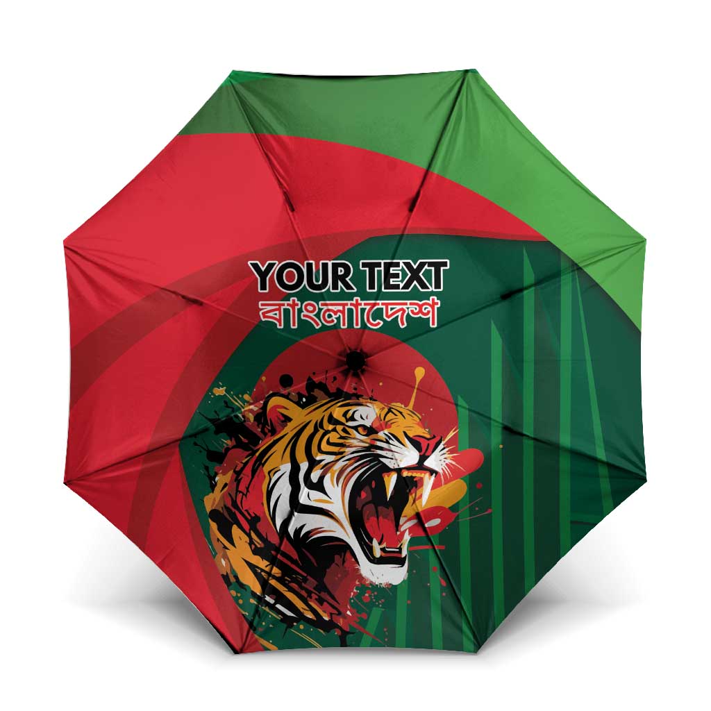 Royal Bengal Tiger Bangladesh Personalized Umbrella - Wonder Print Shop