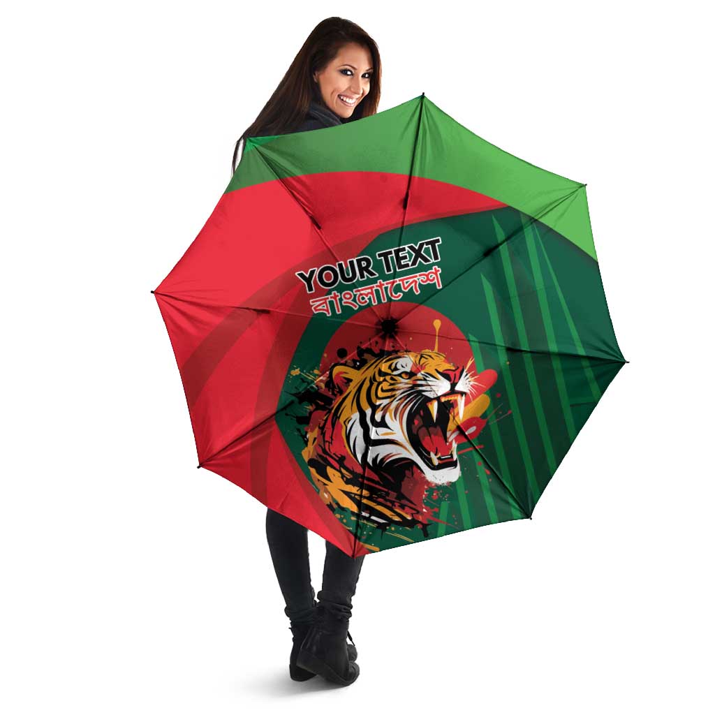 Royal Bengal Tiger Bangladesh Personalized Umbrella - Wonder Print Shop