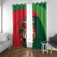 Royal Bengal Tiger Bangladesh Personalized Window Curtain - Wonder Print Shop