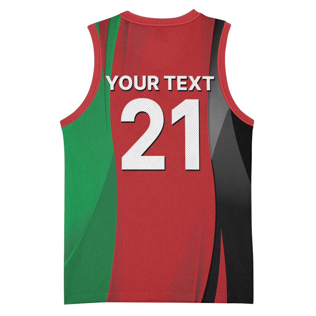 Custom Afghanistan Cricket Spirit 2026 Basketball Jersey World T20 Edition - Wonder Print Shop