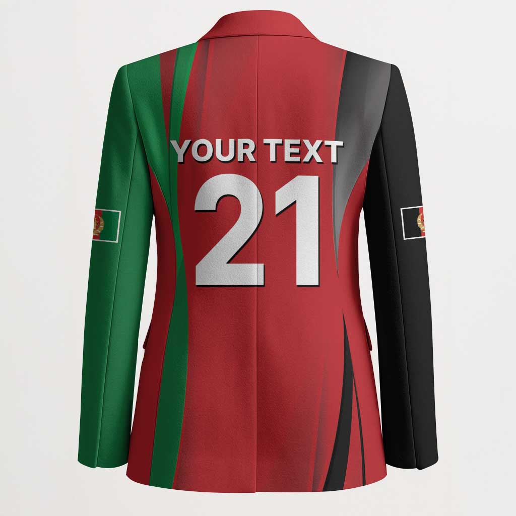 Custom Afghanistan Cricket Spirit 2026 Blazer World T20 Edition - Wonder Print Shop
