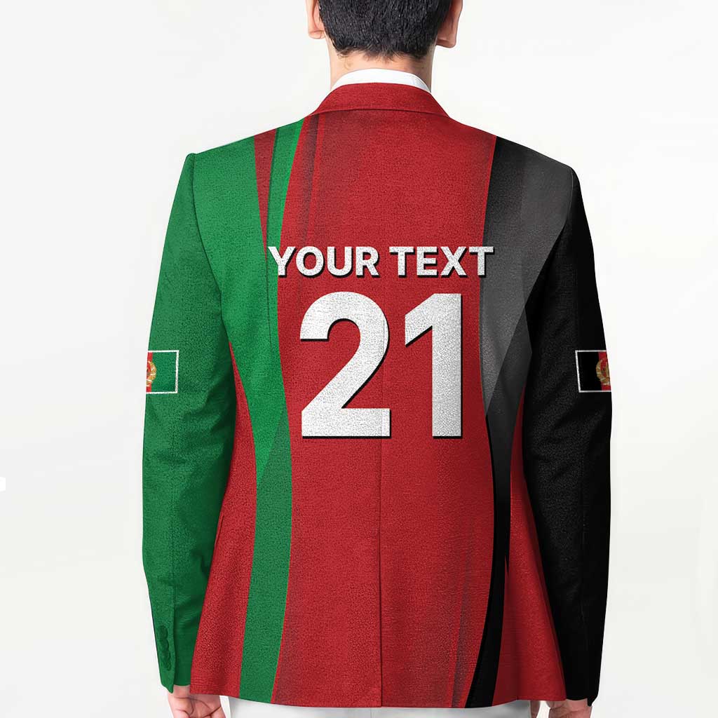Custom Afghanistan Cricket Spirit 2026 Blazer World T20 Edition - Wonder Print Shop